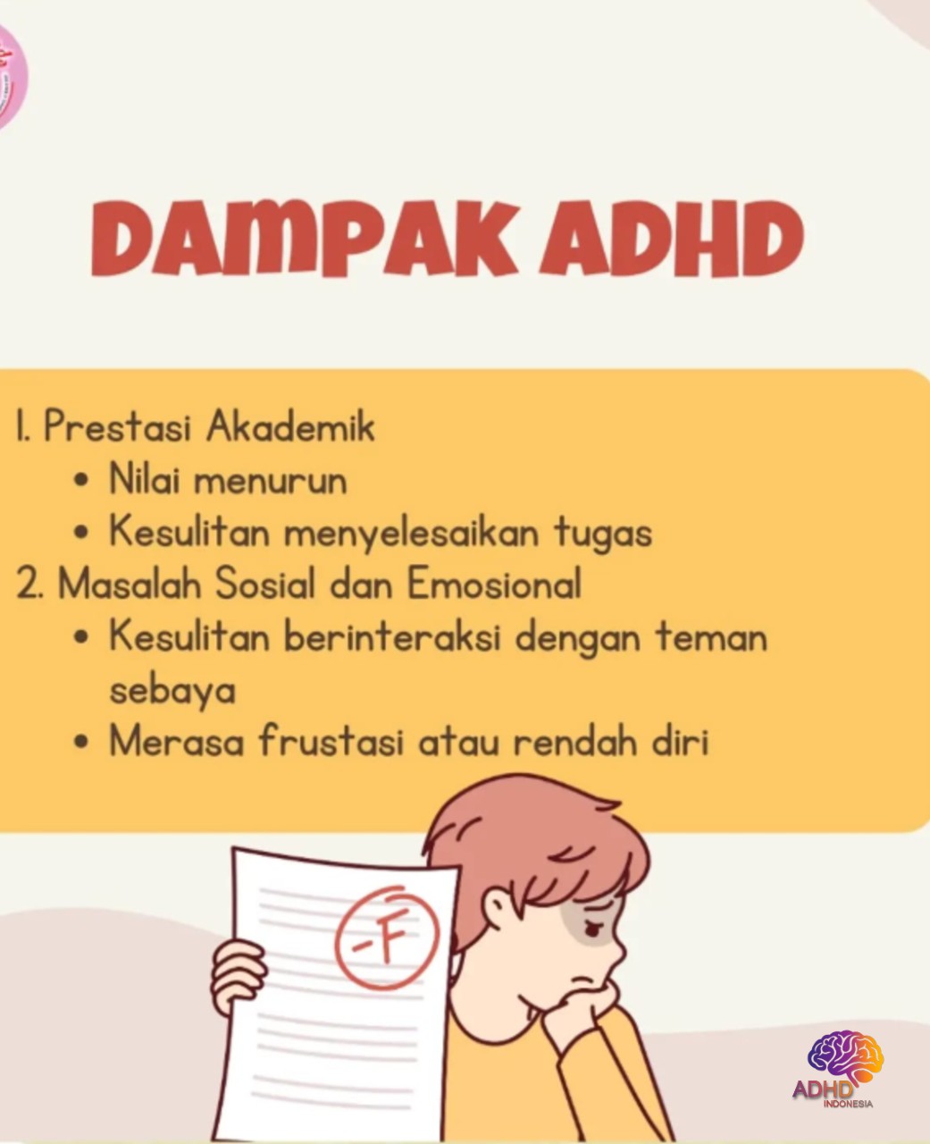 Dampak ADHD terhadap Proses Belajar Anak di Provinsi Sumatera Selatan