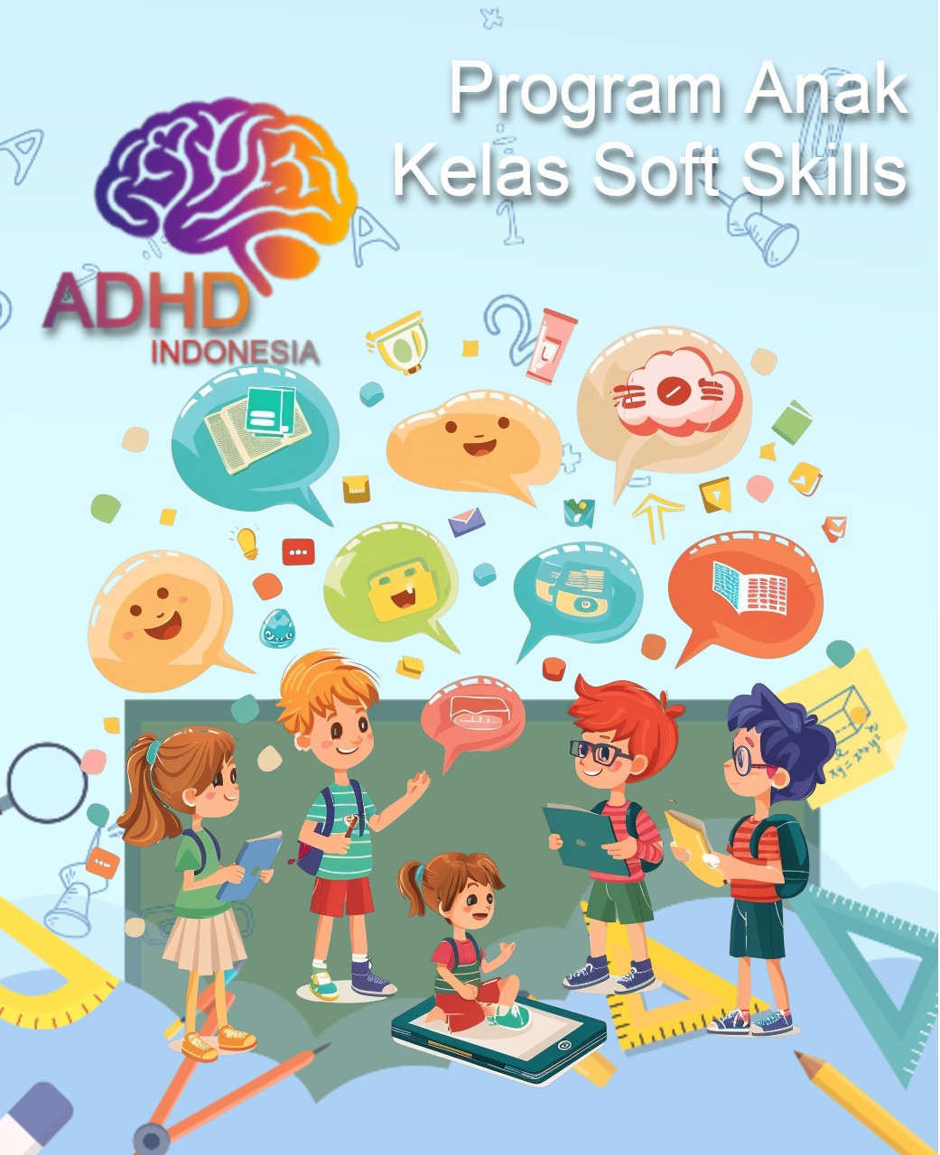 Program ADHD Indonesia Provinsi Sumatera Selatan Kelas Soft Skills Anak ADHD