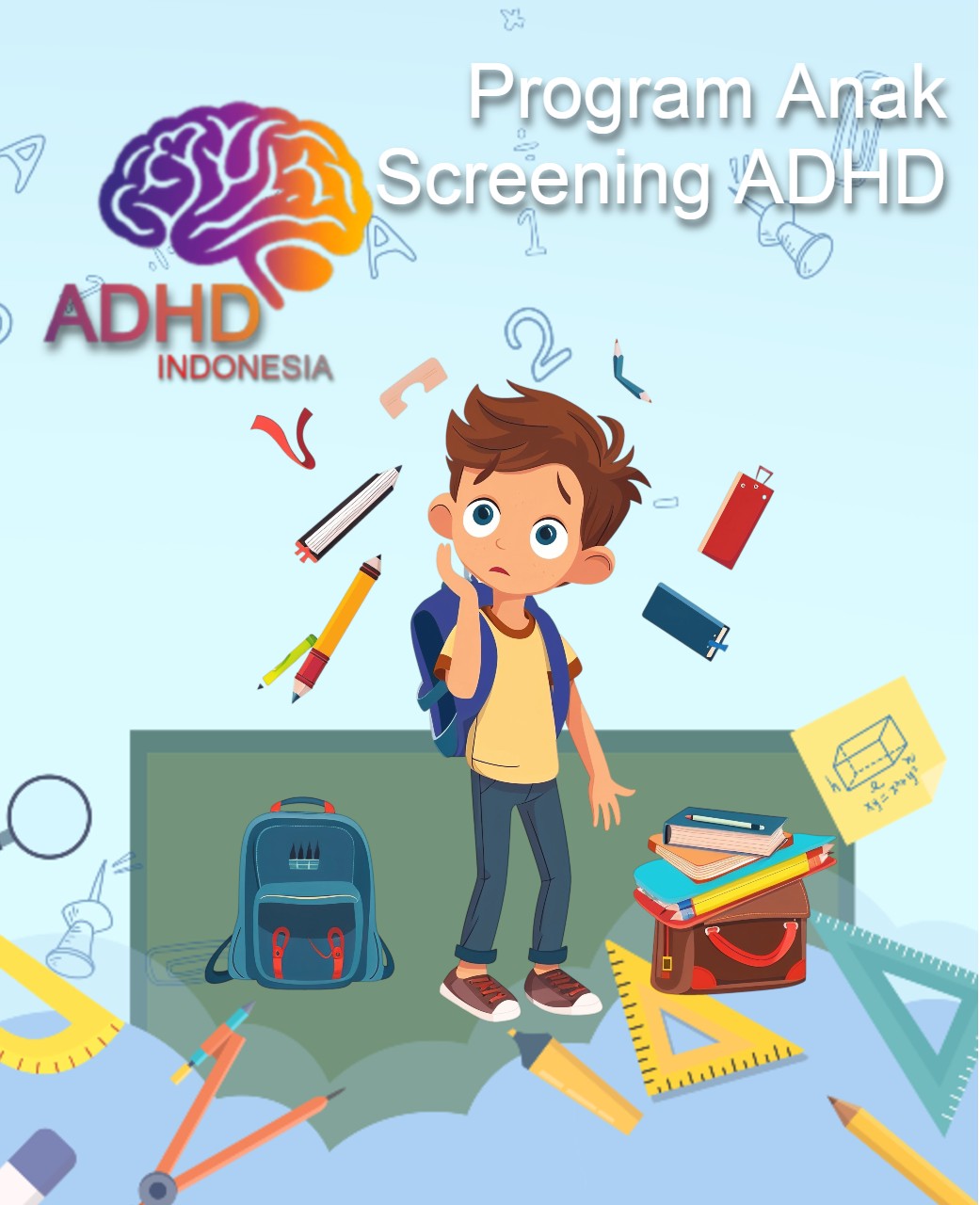 Program ADHD Indonesia Provinsi Sumatera Selatan Screening ADHD Non-Diagnostik